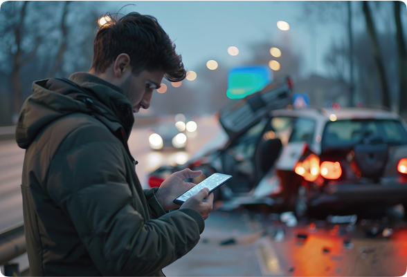 Mtu anayeitumia simu kuarifu madai